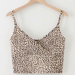 SHEIN Leopard Print Tank Top